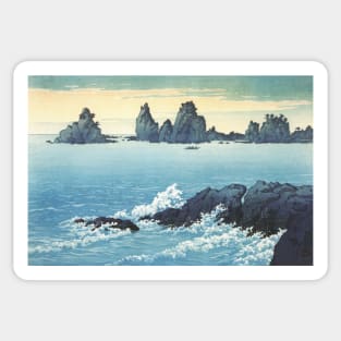 Izu Ose by Kawase Hasui Sticker